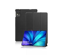 Funda para tablet Philips T8015 de 11 pulgadas, yystao con soporte delgado con diseño plegable triple funda rígida compatible con Philips T8015, color negro