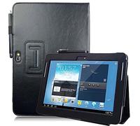 Funda para Tablet Samsung Galaxy Note 10.1 (edición 2012) GT N8013 N8000 Business Intelligence Classic Cover para GT-N8010/N8005/N8020 Tablet Funda con Apagado y Encendido automático (Negro)