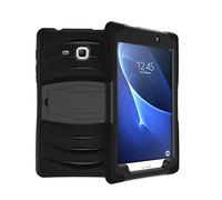 Funda para tablet Samsung Galaxy Tab A 7, Hybrid Armor Cover Tough Protective Skin Hard Kickstand Tablet, Samsung Galaxy Tab A 7,0 pulgadas SM-T280/T285 Tablet (Negro)