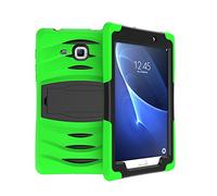 Funda para tablet Samsung Galaxy Tab A 7, Hybrid Armor Cover Tough Protective Skin Hard Kickstand Tablet, Samsung Galaxy Tab A 7,0 pulgadas SM-T280/T285 Tablet (Verde)