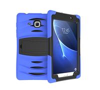 Funda para tablet Samsung Galaxy Tab A 7, Hybrid Armor Cover Tough Protective Skin Hard Kickstand Tablet, Samsung Galaxy Tab A 7,0 pulgadas SM-T280/T285 Tablet (Azul oscuro)