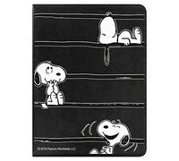 Funda para Tablet Samsung Galaxy Tab A7 2020 Oficial de Snoopy, Snoopy Rayas [Funda Tablet]. [Protección contra Caídas] Giratoria 360 Grados [FUNCIÓN Soporte].