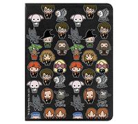 Funda para Tablet Samsung Tab A 10.1 2019 Oficial de Harry Potter Iconos Personajes. [Funda Tablet]. [Protección contra Caídas] Giratoria 360 Grados [FUNCIÓN Soporte].