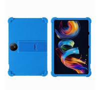 Funda para tablet TCL NXTPAPER 11 Plus de 11.5 pulgadas, apta para niños, a prueba de golpes, de silicona, suave, a prueba de golpes, con soporte ajustable de policarbonato (azul oscuro)