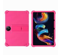 Funda para tablet TCL NXTPAPER 11 Plus de 11.5 pulgadas, apta para niños, a prueba de golpes, de silicona, suave, a prueba de golpes, con soporte ajustable de policarbonato (rosa)