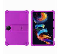 Funda para tablet TCL NXTPAPER 11 Plus de 11.5 pulgadas, apta para niños, a prueba de golpes, de silicona, suave, a prueba de golpes, con soporte ajustable de policarbonato (morado)