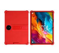 Funda para tablet TCL NXTPAPER 14 de 14.3 pulgadas con soporte de PC, silicona suave, lavable, esquinas gruesas a prueba de golpes, color rojo