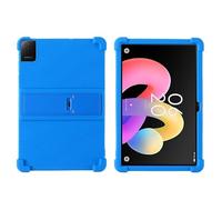 Funda para tablet TCL Tab 10L Gen 4 de 10.1 pulgadas 2025 con soporte de PC, silicona suave, lavable, esquinas gruesas a prueba de golpes, azul