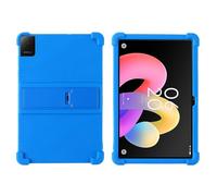 Funda para tablet TCL Tab 10L Gen4 de 10.1 pulgadas 8483A, apta para niños, a prueba de golpes, de silicona, suave, a prueba de golpes, con soporte ajustable de policarbonato (azul oscuro)