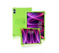 Funda para tablet Teclast T60 Plus de 12 pulgadas, de silicona suave con soporte antideslizante, a prueba de golpes y resistente a las caídas, color verde
