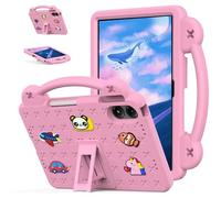 Funda para tablet Walmart Onn de 12.1 pulgadas, modelo Pro 100146663 (2024), apta para niños, asa con soporte, dibujos animados de bricolaje, funda ligera de espuma EVA a prueba de golpes, rosa