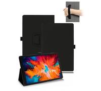Funda para tablet XPPen Magic Note Pad de 10,95 pulgadas, toergy de piel sintética, con soporte para bolígrafo y correa de mano, color negro