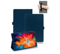 Funda para tablet XPPen Magic Note Pad de 10,95 pulgadas, toergy de piel sintética, funda con soporte para bolígrafo y correa de mano, color azul oscuro