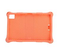 Funda para Tableta de 10,4 Pulgadas para TECLAST T40 Pro T40 Plus, Funda Protectora de Silicona con Soporte Trasero Ajustable, Borde de absorción de Impactos y Textura antideslizan (Naranja)
