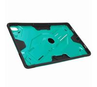 Funda para Tableta de Material TPU de PC Ultradelgada Resistente a Prueba de Golpes con Correa de Hombro Ajustable Extraíble para Lenovo Tab P11 11in 2020 (Azul Verde)