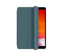 Funda para Tableta, Funda Tipo Folio con Soporte de ángeles de Visión Múltiple, Funda Protectora Triple de Silicona Suave para Tableta (Verde Oscuro)