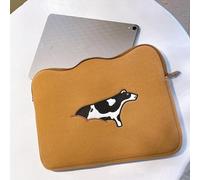 Funda para Tableta, Linda Bolsa de Transporte para Tableta con Volantes, a Prueba de rayones, Suave con Apertura de Cremallera, Estuche de Almacenamiento para Amigos, Padres, (11 Inch)