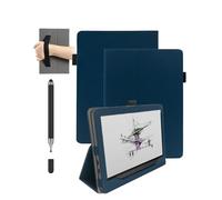 Funda para tableta Onyx BOOX Note Air 5 C de 10,3 pulgadas, daunke a prueba de golpes con ranura para lápiz, impermeable, antiarañazos, soporte multiángulo, con correa de mano, delgado duradero, azul