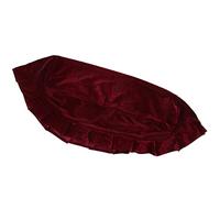 Funda para Taburete de Piano, Banco Oscuro que Cubre Terciopelo Dorado Resistente a la Suciedad para Pianos Asientos Individuales para Bancos de Teclado(Granate)