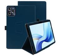 Funda para TABWEE T90 - Multiángulo PU Cuero Folio Carcasa Case para TABWEE T90 / TABWEE W90 11 Pulgada (DAzul)
