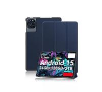 Funda para TABWEE T90/TABWEE T90EX 11 pulgadas 2026, yystao Soporte delgado con diseño de triple plegado, carcasa protectora dura, Azul