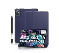 Funda para Tabwee T90/Tabwee W90 11 pulgadas Android 16 Tablet con Lápiz daunke Trifold Stand Impermeable Resistente a los Arañazos Delgada Duradera Azul