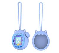 Funda para Tamagotchi Paradise Digital Pet, daunke suave silicona, con correa, ligera resistencia a los golpes, protección contra arañazos, protección integral, color azul