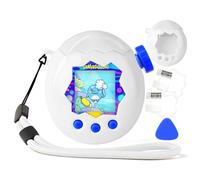 Funda para Tamagotchi Paradise Electronic Pet - 2 protectores de pantalla de policarbonato a prueba de golpes con cordón para Tamagotchi Paradise Sleeve Toy (blanco)