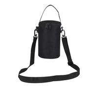 Funda para Tanque de propano para, Bolsa de Tanque de propano, Soporte portátil para Botella de Agua para Camping, Barbacoa, Parrilla, Motocicleta al Aire Libre, Black, Refer to Description