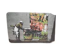 Funda para tarjeta de autobús, tarjeta de crédito, tarjeta de viaje, billete de tren, tarjeta de identificación, cartera de piel - Bifold - Regalo para fiesta, despedida de estudiante (más de 80