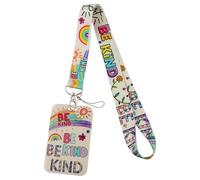 Funda para tarjeta de identificación con cinta, con cierre de mosquetón giratorio, para mujeres, profesores, enfermeras, doctoras, estudiantes