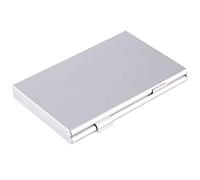 Funda para Tarjeta de Memoria SD, Portatarjetas Portátil de Aluminio para 6 uds., Caja de Almacenamiento de Tarjetas de Memoria SD, Estuche Protector, Fácil de Llevar
