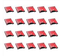 Funda para tarjeta SD a tarjeta 20X nueva compatible con adaptador inalámbrico WIFI tipo I para cámara SLR roja