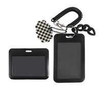 Funda Para Tarjetas De Plástico De 2 Piezas, Protección, Impermeabilidad, Presentación, Estudiantes