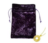 Funda para Tarot | Terciopelo con Papel Tarot punteada Diamantes imitación con cordón, 13x18cm Tarot Terciopelo para Tarot Dados Regalos y Pendientes