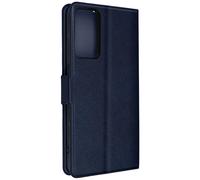 Funda para TCL 40R 5G Lengüeta Tarjetero Soporte de vídeo Azul oscuro