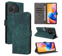 Funda para TCL 60R 5G/60 5G, [Tecnología de Bloqueo RFID] Fundas de Billetera, Funda TCL 60R 5G/60 5G con [Soporte]-Verde