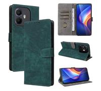 Funda para TCL K70 4G/K70 Power 4G, [Tecnología de Bloqueo RFID] Fundas de Billetera, Funda TCL K70 4G/K70 Power 4G con [Soporte]-Verde