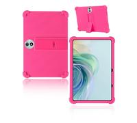 Funda para TCL NXTPAPER 11 Gen 2 Tablet 11 Pulgadas 2025 Última yystao Niños Funda de Silicona Suave Compatible con TCL NXTPAPER 11 Gen2, Soporte Ajustable (Rosa)