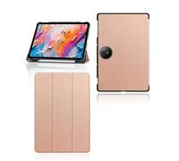Funda para TCL Nxtpaper 11 Plus Android 15 Tablet de 11,5 pulgadas, yystao Soporte Delgado con Diseño Triple Plegable Funda Dura Compatible con TCL Nxtpaper 11 Plus, Oro Rosa