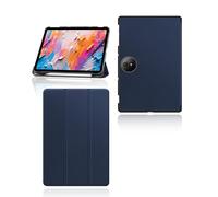 Funda para TCL Nxtpaper 11 Plus Android 15 Tablet de 11,5 pulgadas, yystao Soporte Delgado con Diseño Triple Plegable Funda Dura Compatible con TCL Nxtpaper 11 Plus Azul