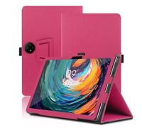 Funda para TCL Nxtpaper 14 Pro 14 Pulgadas, TCL Nxtpaper 14 Pro Tablet Funda, Funda Protectora Plegable con Soporte para Lápiz y Correa para la Muñeca, Protección Total. (Rojo)