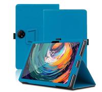 Funda para TCL Nxtpaper 14 Pro 14 Pulgadas, TCL Nxtpaper 14 Pro Tablet Funda, Funda Protectora Plegable con Soporte para Lápiz y Correa para la Muñeca, Protección Total. (Azul Claro)