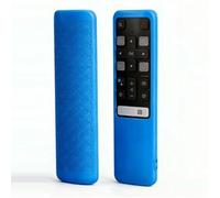 Funda para TCL RC802V FMR1 FNR1 Smart Voice Remote Control, funda protectora de silicona a prueba de golpes antideslizante con cordón