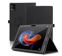 Funda para TCL Tab 10 Gen 2, 10.4 Inch, TCL Tab 10 Gen 2 Tablet Funda, Funda Protectora Plegable con Soporte para Lápiz y Correa para la Muñeca, Protección Total. (Negro)