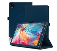 Funda para TCL Tab 10 Nxtpaper 5G 10.4 Pulgadas, TCL Tab 10 Nxtpaper 5G Tablet Funda, Funda Protectora Plegable con Soporte para Lápiz y Correa para la Muñeca, Protección Total. (Azul)