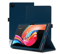 Funda para TCL Tab 10L Gen 2, 10.1 Inch, TCL Tab 10L Gen 2 2023 Tablet Funda, Funda Protectora Plegable con Soporte para Lápiz y Correa para la Muñeca, Protección Total. (Azul)