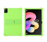 Funda para TCL Tab 10L Gen 4 de 10.1 Pulgadas 2025 con Soporte de PC, Silicona Suave, Lavable, Esquinas Gruesas a Prueba de Golpes Silicona Funda para TCL Tab 10L Gen 4, Verde