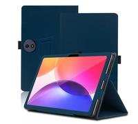 Funda para TCL Tab A1 Plus 12.2 Pulgadas, TCL Tab A1 Plus Tablet Funda, Funda Protectora Plegable con Soporte para Lápiz y Correa para la Muñeca, Protección Total. (Azul)