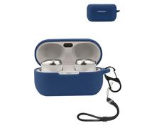 Funda para Technics EAH-AZ80E-K Auriculares yystao Funda de Silicona Suave Compatible con EAH-AZ80E-K con Cordón, a Prueba de Polvo, Resistente a Golpes y Durable, Azul